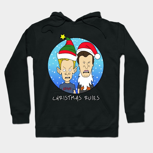 BEAVIS AND BUTTHEAD DO CHRISTMAS! Hoodie by art_of_josh